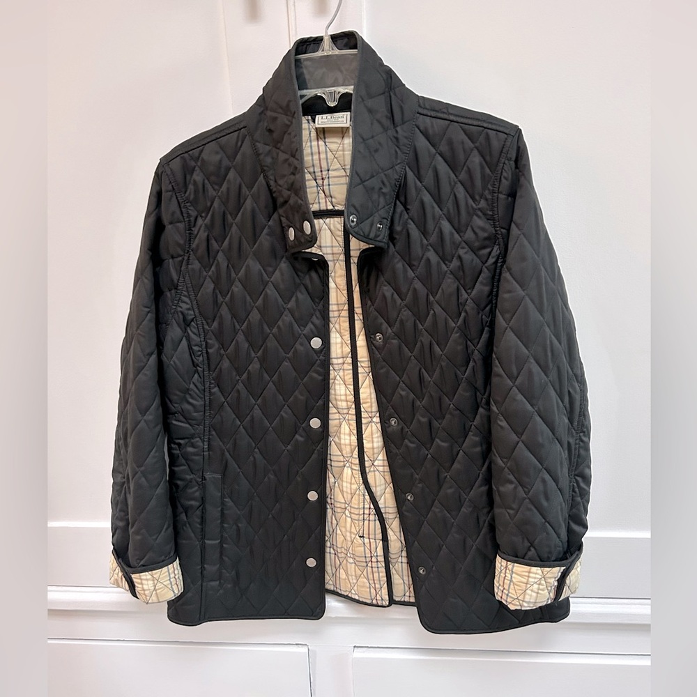LL Bean Quilted Barn Jacket